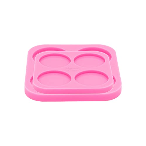 Super Glossy Resin Mold Phone Grip Epoxy Molds, Silicone Molds for Badge Reel DIY Telephone Stands Design (YMDY0532+DY0533) - color: YMDY0532+DY0533