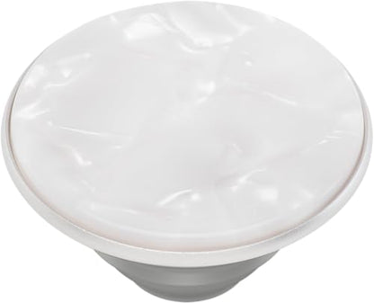 PopSockets Adhesive Phone Grip, Holder- Pearl White - color: Pearl White, style: Adhesive