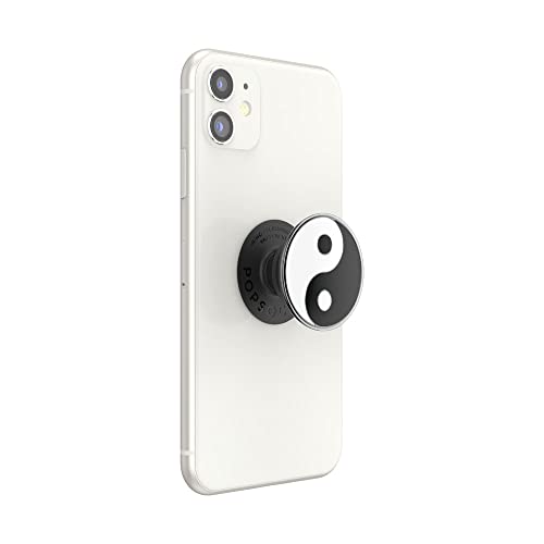 PopSockets Adhesive Phone Grip, Holder- Enamel Yin Yang - color: Yin Yang, style: Adhesive