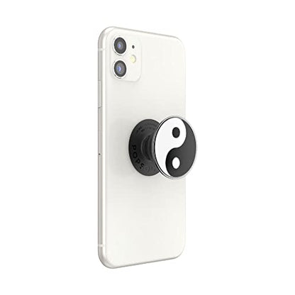 PopSockets Adhesive Phone Grip, Holder- Enamel Yin Yang - color: Yin Yang, style: Adhesive