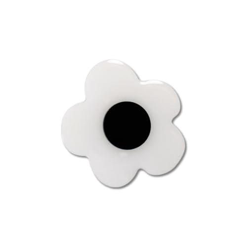 Cute Flower Series Collapsible Design Phone Grip (Adhesive, Black) - color: Black, style: Adhesive