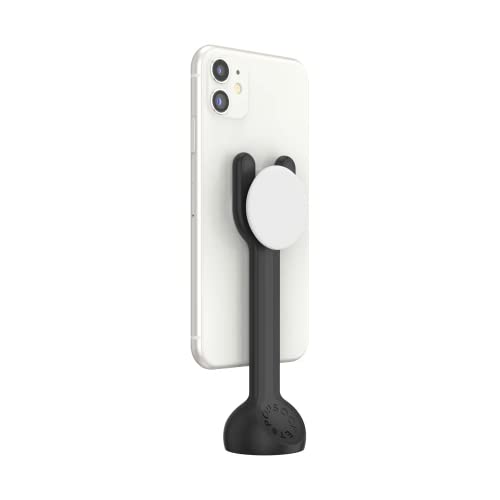 PopSockets Phone Mount & Stand, Phone Tripod Mount, Universal Device Mount - Black