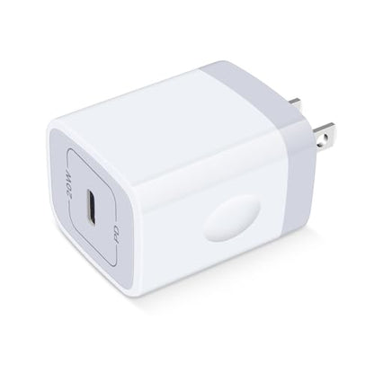 USB C Box Fast Charger Block for Samsung Galaxy A17 5G A16 A15/A54/A36/A37 - color: 1-white