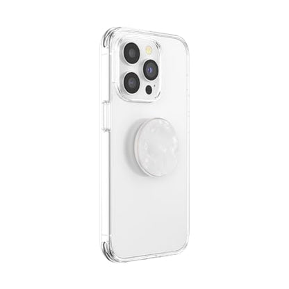 PopSockets Adhesive Phone Grip, Holder- Pearl White - color: Pearl White, style: Adhesive