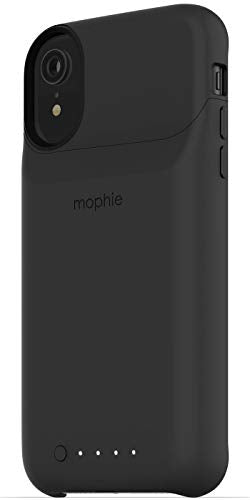 mophie juice pack Access Apple iPhone XR 2000mAh Battery Built-in Case, 6.1" Black Wireless Charger Qi 401002824