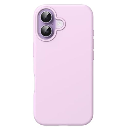 JETech Silicone Case for iPhone 17, Purple | Silky Soft Touch, Shockproof Protection, Scratch Resistant, Microfiber Lining - color: Purple, size: iPhone 17