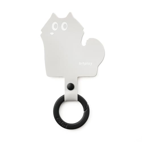 bitplay Stylish Phone Tab, Phone Strap Replacement Part for Cell Phone, Safety Lanyard Patch - color: Fluffy Puppy