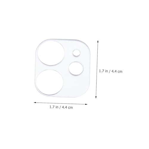 UKCOCO Clear Tempered Glass Lens Protector for Scratch Film with High Transmittance Oleophobic Coating Explosion and Easy Installation