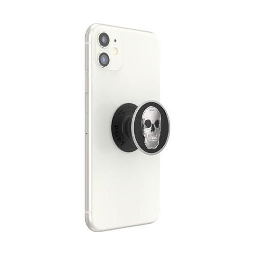 PopSockets Adhesive Phone Grip, Holder- Enamel Cranium - color: Cranium, style: Adhesive