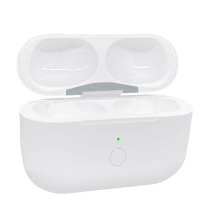 USB-C Charging Case for AirPods Pro 1st & 2nd Gen Wireless | Hall‑sensor auto pop‑up connect, tri‑color LED status indicator, drop‑proof ABS shell, dual‑mode wired‑wireless power supply