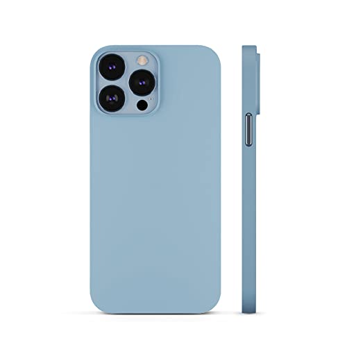 PEEL Super Thin Case for iPhone 13 Pro (Sierra Blue) | Sleek, Minimalist Design, Branding-Free, Ultra Slim, Protects & Showcases Your Device - color: Sierra Blue, size: iPhone 13 Pro