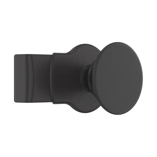 PopSockets Phone Grip Slide for Phones and Cases, Sliding Phone Grip with Expanding Kickstand - Black - color: Black