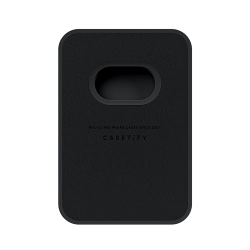 CASETiFY Snappy Ripple Wallet [Campatible with Magsafe] - Black - color: Black