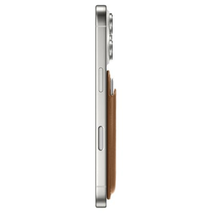 CASETiFY Snappy BioVeg Tumbled Wallet [Compatible with Magsafe] - Tan - color: Tan