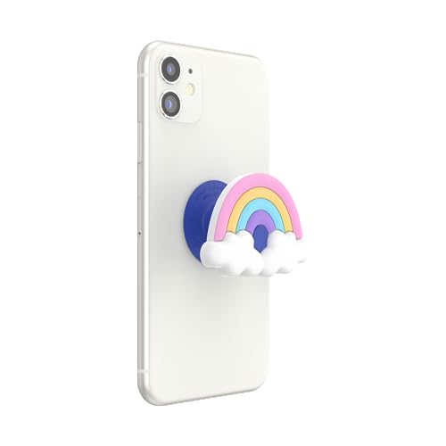 PopSockets Adhesive Phone Grip, Holder- Rainbow Pop - color: PopOut Rainbow, style: Adhesive