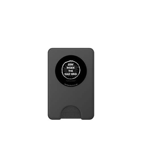Supernatural Stay Inside the Salt Ring PopSockets PopWallet for MagSafe - style: Magnetic PopWallet