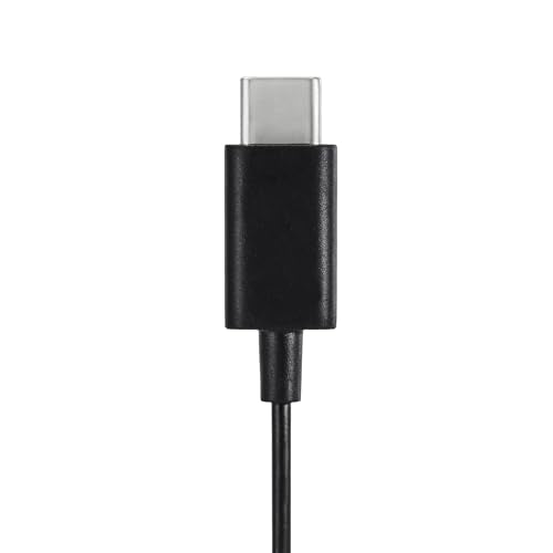 Amazon Basics Wired Earbuds with Microphone, in-Ear Headphones, USB-C, 4.2 ft Cable, S/M/L Ear Tips, Black - size: 1 Pack, style: USB-C