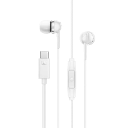 Sennheiser CX 80U in-Ear Headphones, USB C Connection, White - color: White