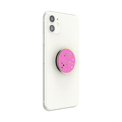 PopSockets Phone Grip with Expanding Kickstand, Adhesive Grip, Enamel - Zodiac Taurus - color: Taurus