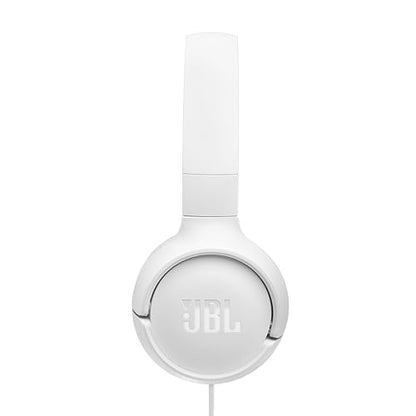 JBL Tune 520C USB-C - Wired On-Ear Headphones - White - color: White