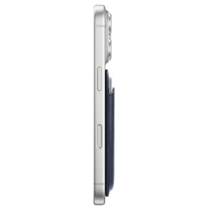 CASETiFY Snappy BioVeg Tumbled Wallet [Compatible with Magsafe] - Navy - color: Navy