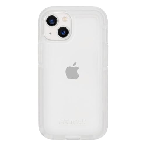 Pelican - Marine Active Series - Water-Resistant Case Cover for iPhone 13, Dust and Splash Proof Case Cover Designed to Fit Nicely in Pocket - 18ft Drop Protection - 6.1 Inches, Clear - color: Marine Active Clear
