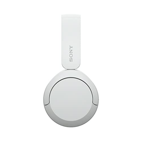 Sony WH-CH520 Wireless On-Ear Bluetooth Headphones with Microphone, White - color: White