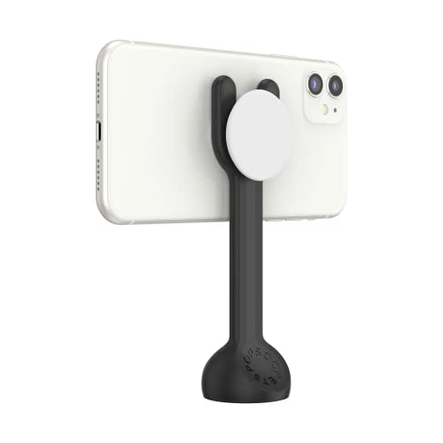 PopSockets Phone Mount & Stand, Phone Tripod Mount, Universal Device Mount - Black
