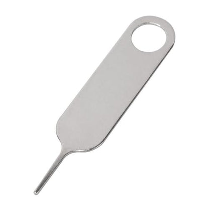 2 Pcs Universal Sim Card Tray Removal Key Tray Eject Pins, SD Removal Opening Tool with A Key Ring, for iPhone iPad Samsung Galaxy Google Pixel Phones