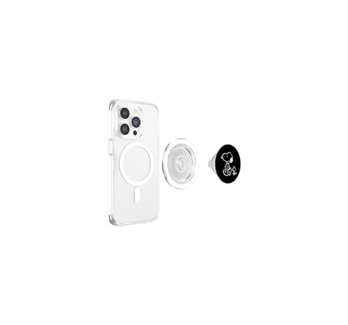 Snoopy and Woodstock Friendship Walk PopSockets PopGrip for MagSafe - style: Magnetic PopGrip