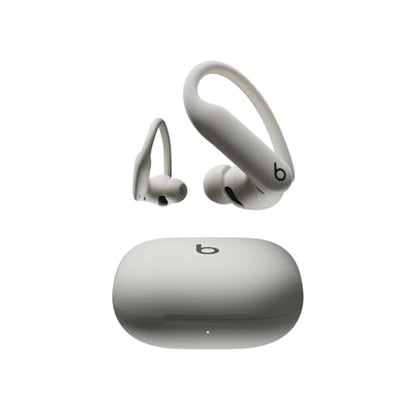 Beats Powerbeats Pro 2 - Wireless Noise Cancelling Workout Earbuds with Secure- Fit Earhooks, Up to 45-Hour Battery with Charging Case, Sweat & Water Resistant, Heart Rate Monitoring - Quick Sand - color: Quick Sand, style: Powerbeats Pro 2
