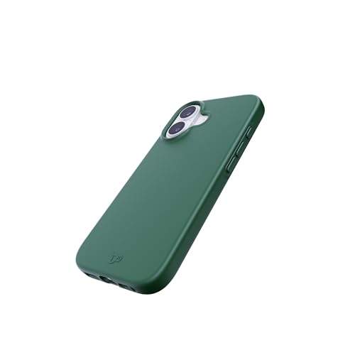 Tech21 EvoLite Case for iPhone 17 – Quantum Green | Slim Protective Case | Impact Protection | Wireless Charging Compatible - color: Green, size: iPhone 17