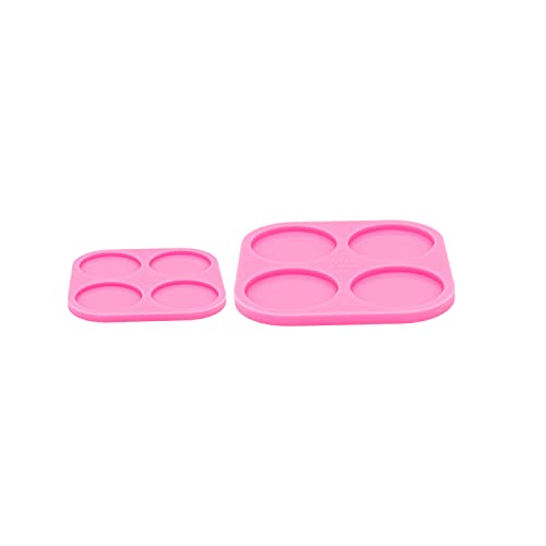 Super Glossy Resin Mold Phone Grip Epoxy Molds, Silicone Molds for Badge Reel DIY Telephone Stands Design (YMDY0532+DY0533) - color: YMDY0532+DY0533