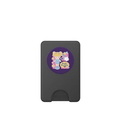 Polly Pocket - Rainbow and Stars PopSockets PopWallet for MagSafe - style: Magnetic PopWallet