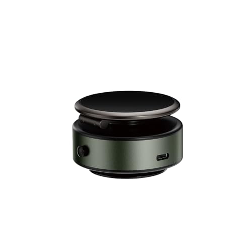Trusmi Electric Vacuum Magnetic Car Windshield Phone Mount, 4300 Gauss, Type-C Powered, for Glass & Smooth Flat Surfaces Only, 360° Rotation, Hands-Free Holder, Black
