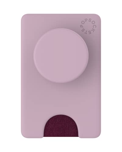 PopSockets Adhesive Phone Wallet with Grip- Blush Pink - color: Blush Pink, style: Adhesive