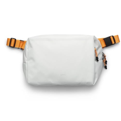 Allett Daily Sling Bag for Men & Women, Water-Resistant Nylon Crossbody - color: Lunar Ash