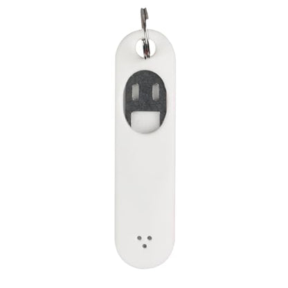 Card Removal Tool Card Tray Pin Eject Removal Tool Needle Opener Ejector with Removable Key Chain Charm Card Tray Eject Pin, White