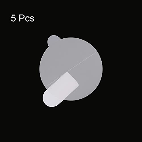 HARFINGTON 5pcs Watch Glass Screen Protectors 31mm Soft TPU Anti-scratch HD Clear High Definition Round Smartwatch Screen Protection Film (for Flat Screen) - size: 31mm