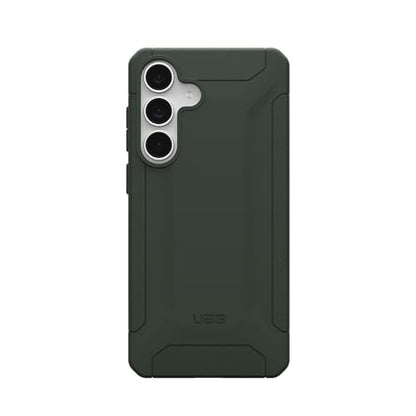 URBAN ARMOR GEAR UAG Designed for Samsung Galaxy S25 FE Case Scout - Rugged Military Grade MIL-STD Protective Cover, Olive - color: Scout - Olive