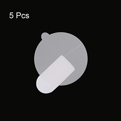 HARFINGTON 5pcs Watch Glass Screen Protectors 22mm Soft TPU Anti-scratch HD Clear High Definition Round Smartwatch Screen Protection Film (for Flat Screen) - size: 22mm