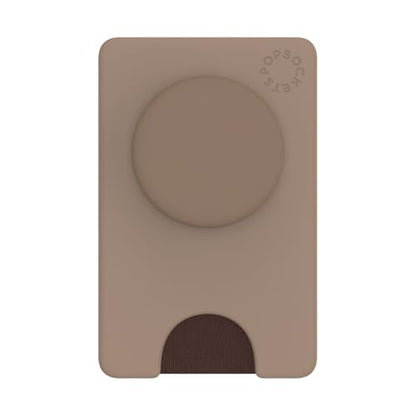 PopSockets Adhesive Phone Wallet with Grip- Latte - color: Latte Adhesive, style: Adhesive