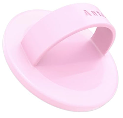 Anteel Magnetic Cellphone Grip Holder, Liquid Silicone Comfy and Portable, Removable Finger Loop Ring Holder for iPhone, Magnetic Loop for Magsafe Phone Case, Patent Pending (Light Pink) - color: Light Pink