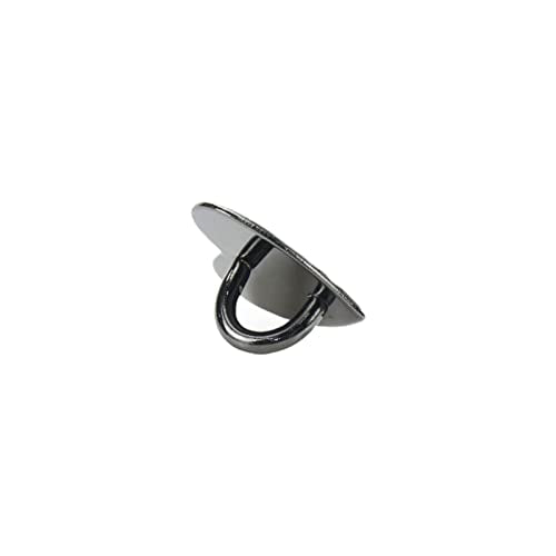 12Pcs Phone Charm Hook Adhesive (Black, Heart Shaped) - color: Black
