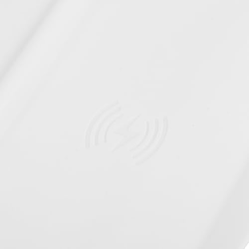 STOBAZA Center Console Charging Pad Silicone Slip Mat for Y Effortless Phone Charger for Car Interior Accessories Durable and Easy to Install White