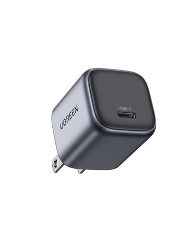 UGREEN Nexode 30W USB C Charger, GaN Fast Charger for iPhone 18, Black - color: Black