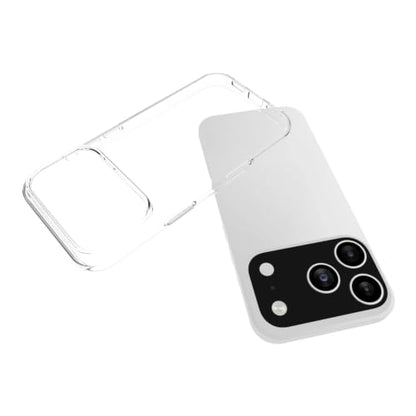 Senter Ultra Clear Soft TPU Phone Case for iPhone 17 pro, Slim Thin Transparent Cover, Shockproof Anti-Yellow Anti-Fingerprint Heat Dissipation Protective Cell Phone Case