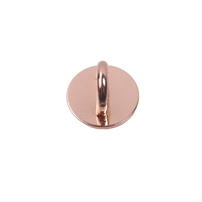 12Pcs Phone Charm Hook Adhesive (Round, Rose gold) - style: Round, Rose Gold