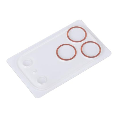 Temper Glass Lens Protector for Phone 17 Matte Finish Anti-Fingerprint Scratchproof Shield Lens Protector - color: Gold