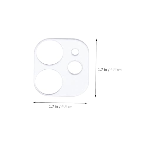 Tempered Glass Lens Protector Full Coverage Scratch Clear Camera Film Bubble Screen Protective Film with Oleophobic Coating and